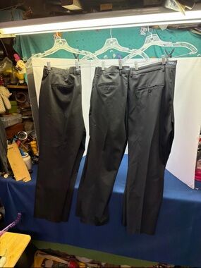3 Pair Men’s Nickel & Iron Black Dress Pants